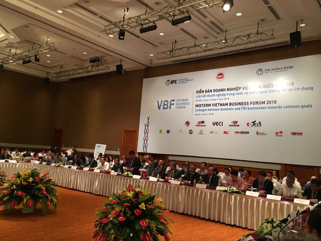 diễn đàn doanh nghiệp VBF 2018